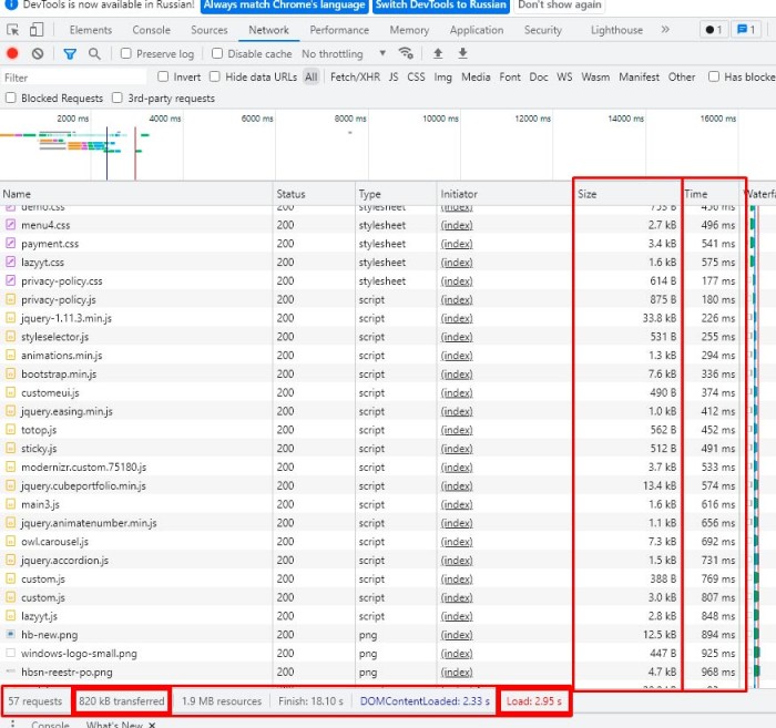 Проверка работает ли кеш на сайте через браузер Chrome
